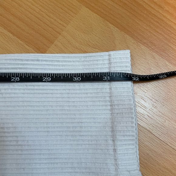 Victoria's Secret Pink Active Leggings Womens Large Blue White High Waist Pocket - Picture 4 of 9